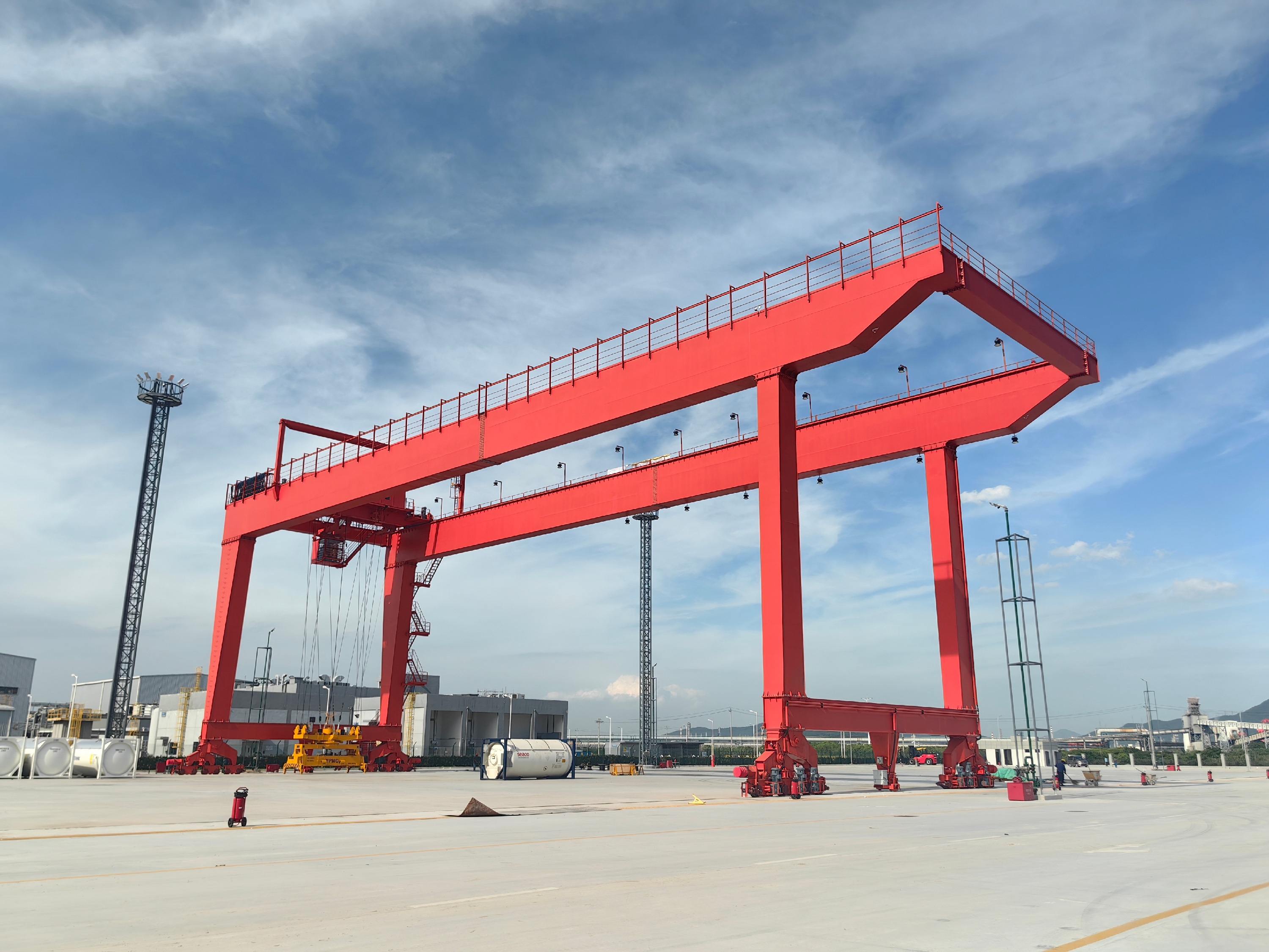 軌道式集裝箱門式起重機