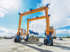 輪胎門式起重機